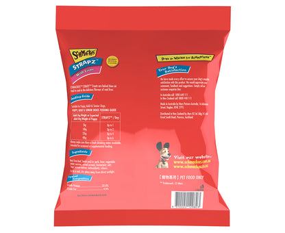 2 X  Strapz Dog Treats Liver 500G